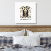 Toile Conception de chemise graphique de gravure d'humou (Insitu(Chambre))