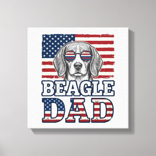 Toile Conception de chemise pour chien patriotique de pa