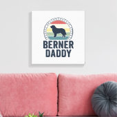 Toile Conception de chemise vectorielle Berner Daddy Vin (Insitu(Salon))
