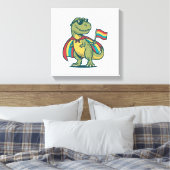 Toile Conception de chemise vectorielle de dinosaure de (Insitu(Chambre))