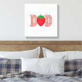 Toile Conception de chemise vectorielle lettrage fraise (Insitu(Chambre))