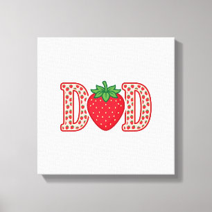 Toile Conception de chemise vectorielle lettrage fraise