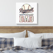 Toile Conception de chemise vectorielle Vintage Baseball (Insitu(Chambre))