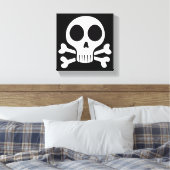 Toile Conception de crâne de pirate (Insitu(Chambre))