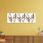 Toile Conception de crème glacée avec cône de crème glac (Insitu(Salon))