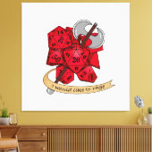 Toile Conception de dés barbares (Insitu(Salon))