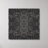 Toile Conception de design graphique abstrait noir et gr (Recto)