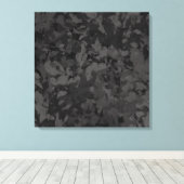 Toile Conception de design graphique abstrait noir et gr (Insitu (Plancher de Bois))