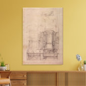 Toile Conception de la chapelle Médicis (Insitu(Salon))