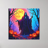 Toile Conception de l'appel de éffrayant Moon Death (Recto)