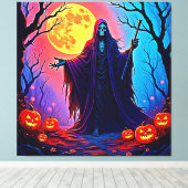 Toile Conception de l'appel de éffrayant Moon Death (Insitu (Plancher de Bois))