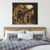 Toile Conception de l'étape pour l'acte III de l'opéra (Insitu(Chambre))