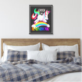 Toile Conception de licorne arc-en-ciel Catch (Insitu(Chambre))