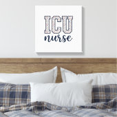 Toile Conception de maillot universitaire floral d'infir (Insitu(Chambre))
