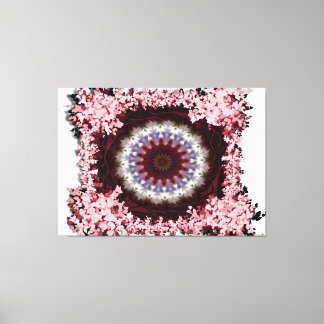 Toile Conception de mandala floral complexe