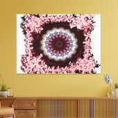 Toile Conception de mandala floral complexe (Insitu(Salon))