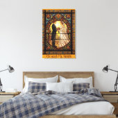 Toile Conception de mariage dans un style de vitrail tra (Insitu(Chambre))