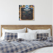 Toile Conception de menu de café fantastique sur le thèm (Insitu(Chambre))