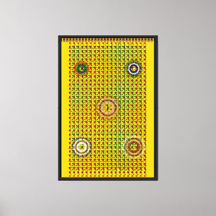 Toile Conception de motif de tapis chinois