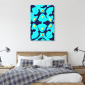 Toile Conception de motif floral quantique (Insitu(Chambre))