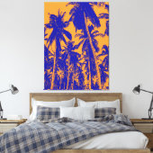 Toile Conception de palmiers tropicaux (Insitu(Chambre))