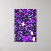 Toile Conception de paysage quantique abstrait (Recto)