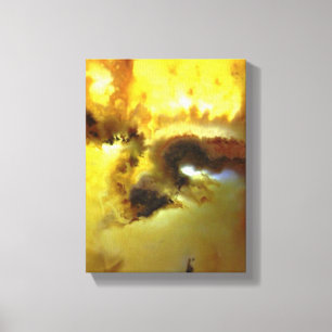 Toile Conception de photo d'agate moussue aux couleurs v