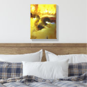 Toile Conception de photo d'agate moussue aux couleurs v (Insitu(Chambre))