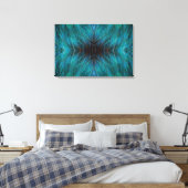 Toile Conception de plume fractale d'oiseau de paradis (Insitu(Chambre))