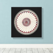 Toile Conception de poterie Mimbres (Insitu (Plancher de Bois))