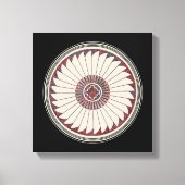 Toile Conception de poterie Mimbres (Recto)
