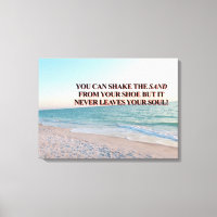Conception de rivage soulful secouez le sable