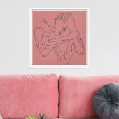Toile Conception de Stop Overthinking (Insitu(Salon))