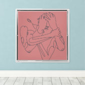 Toile Conception de Stop Overthinking (Insitu (Plancher de Bois))