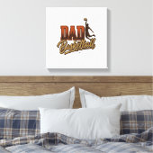 Toile Conception de t-shirt avec gravure vintage de bask (Insitu(Chambre))