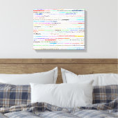 Toile Conception de texte II de Los Angeles (Insitu(Chambre))
