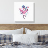 Toile Conception de vecteur de feux d'artifice de flaman (Insitu(Chambre))