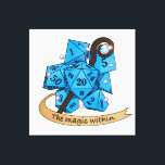 Toile Conception des dés de sorcier<br><div class="desc">Conception des dés de sorcier Dungeons et Dragons</div>