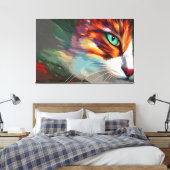 Toile Conception des yeux de chat (Insitu(Chambre))