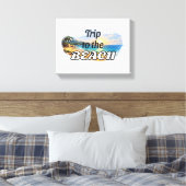 Toile Conception d'évasion au coucher du soleil tropical (Insitu(Chambre))