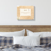 Toile Conception d'impression en toile. (Insitu(Chambre))