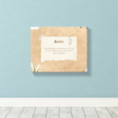 Toile Conception d'impression en toile. (Insitu (Plancher de Bois))