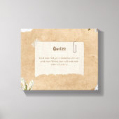 Toile Conception d'impression en toile. (Recto)