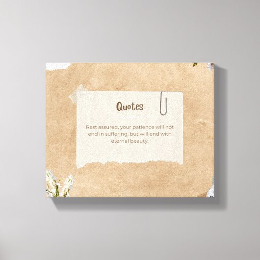 Toile Conception d'impression en toile. (Recto)