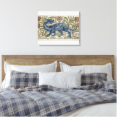 Toile Conception "Dragon" pour une dalle (avec papier) (Insitu(Chambre))