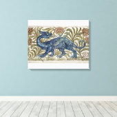 Toile Conception "Dragon" pour une dalle (avec papier) (Insitu (Plancher de Bois))