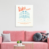 Toile Conception du diner de Luke Stars Hollow (Insitu(Salon))