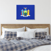 Toile Conception du drapeau de l'État de New York (Insitu(Chambre))
