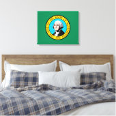 Toile Conception du drapeau de l'État de Washington (Insitu(Chambre))