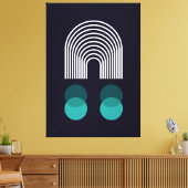 Toile Conception géométrique Abstraite (Insitu(Salon))